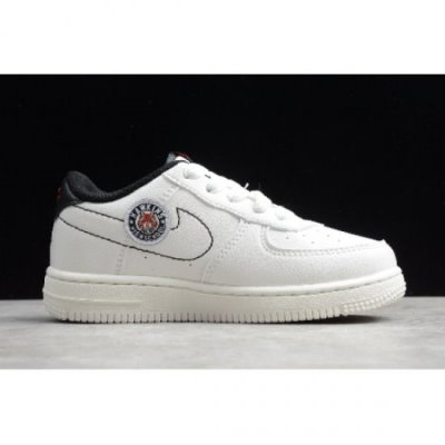 Nike Çocuk Air Force 1 Low Hawkins High Beyaz / Siyah Kaykay Ayakkabı Türkiye - W3OMBNJ0